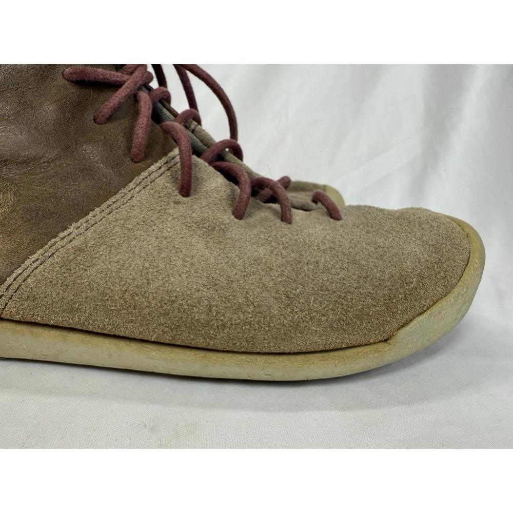 Keen East Side Booties Womens 7.5 Lace-up Leather Boots Brown Gray - Picture 3 of 11